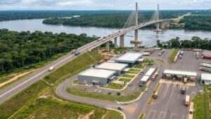 Puente sobre el río Mamoré proyecta una nueva ruta comercial entre Bolivia y Brasil