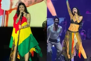 Cazzu emociona al público al interpretar “Munasquechay” en su concierto en Santa Cruz