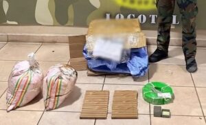 Detectan material explosivo oculto en una encomienda en Locotal