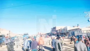 Choferes y pobladores bloquean la ruta Potosí–Sucre en Betanzos