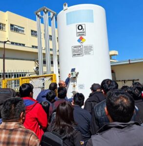 Capacitan a profesionales de salud para mejorar la gestión del oxígeno en hospitales