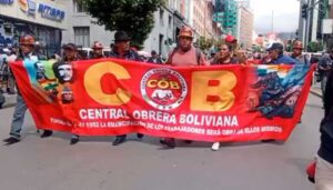 COB rechaza eliminación de la subvención al diésel y convoca a un ampliado de emergencia