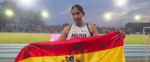 Valeria Quispe gana bronce para Bolivia en salto triple de los Juegos Suramericanos
