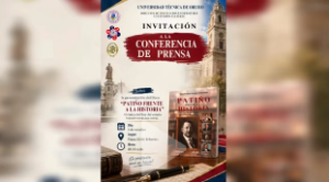Presentarán en Oruro el libro “Patiño frente a la historia” en la Casa de Cultura de la UTO
