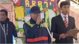 UTO impulsa jornada de arborización con la campaña “Mano a Mano por Oruro limpio y verde”