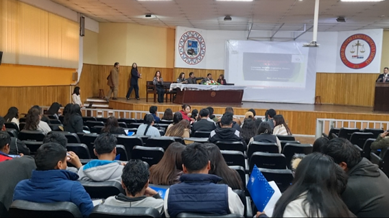 Facultad de Derecho realizó una jornada sobre protección jurídica ante denuncias falsas. Foto: RTvU.