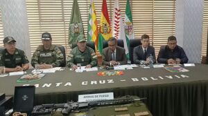 Bolivia reporta avances en el desmantelamiento de una organización criminal vinculada al narcotráfico