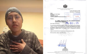 Aldrin Ichuta pide reunirse con Rodrigo Paz para explicar su solicitud de una ley de eutanasia
