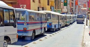 Choferes de Sucre dejan a los sindicatos la decisión sobre la nueva escala tarifaria